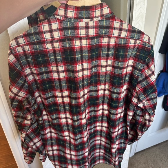 Pendleton Vintage Plaid Flannel Button Up Shirt - Picture 3 of 6